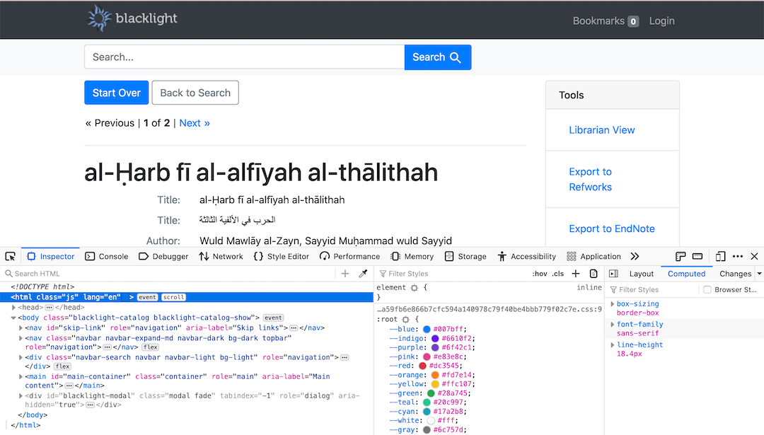 Default HTML attributes